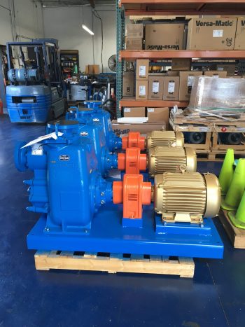 Cornell Self-Priming Trash Pump Unit - 4STX-F45, 4 x 4