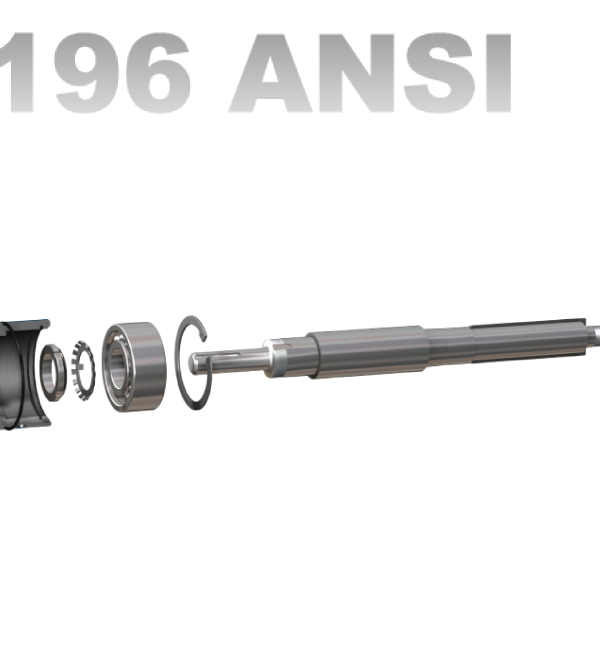 Summit 2196 LTO Shaft Kit, Solid, 316SS, ANSI