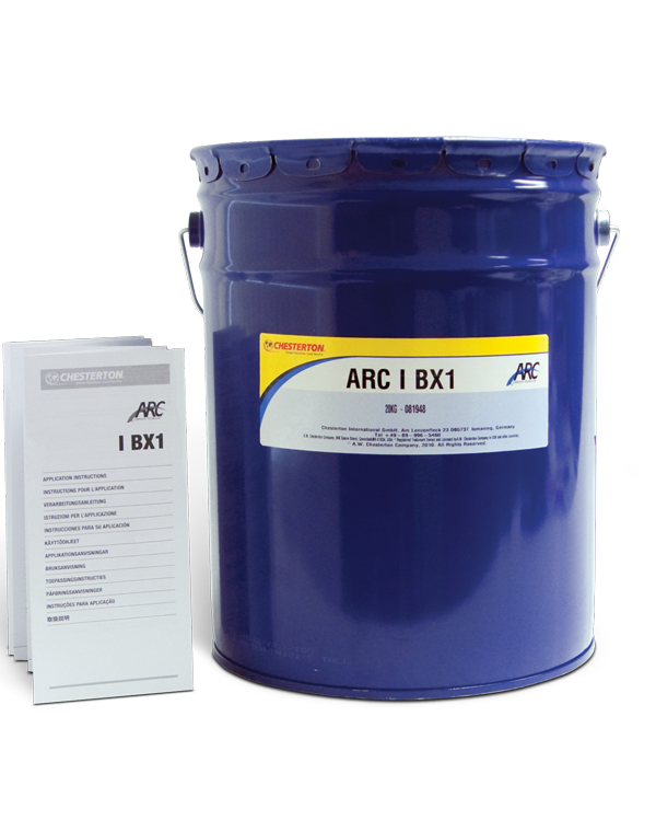 Chesterton ARC I BX1,  Impact-Resistant and Severely Abrasive Wear-Resistant Epoxy Composite Coating