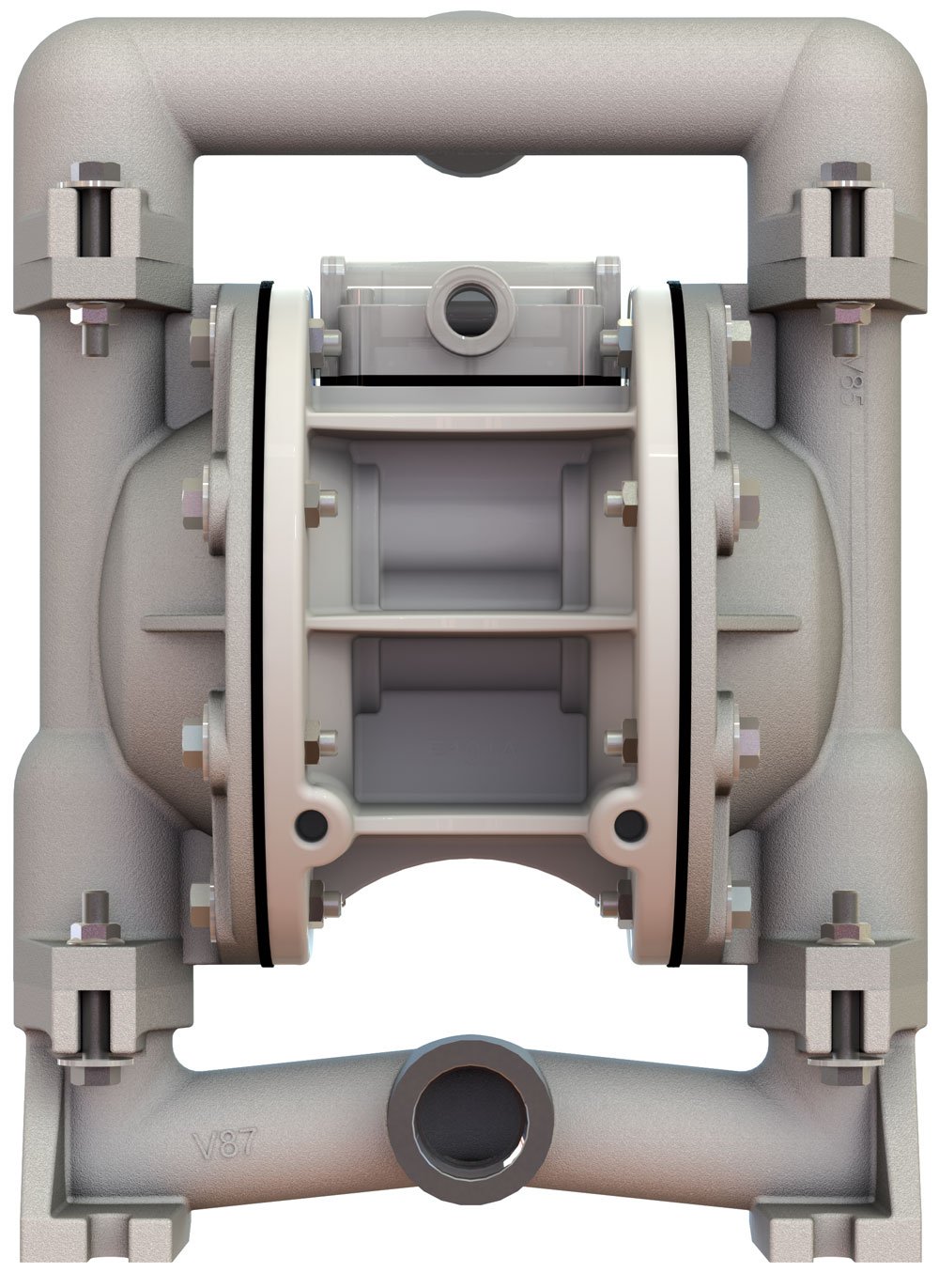 Versa-Matic, E1PP6X669C, Santoprene Diaphragm Pump