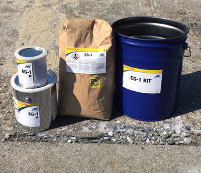 Chesterton ARC EG-1,  Fast-Setting Grout Resurfacer to Repair/Patch Concrete Surfaces